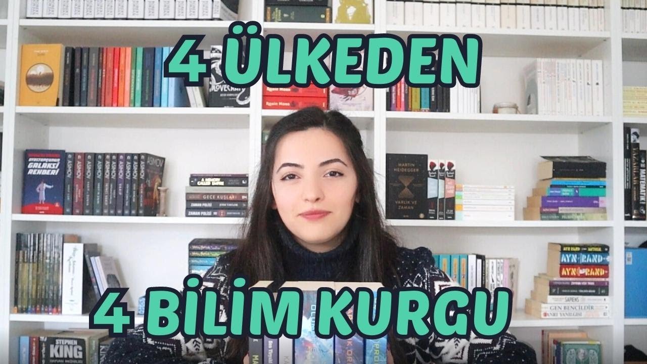 4 Ülkeden Bilim Kurgu Kitapları (Fransa, Türkiye, İsveç, Çin)