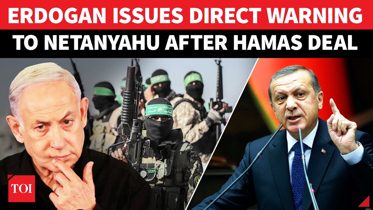 'Netanyahu, If Your Army Tries...': Erdogan's Big Warning To Israel On Hamas & Gaza | 'Turkish...'