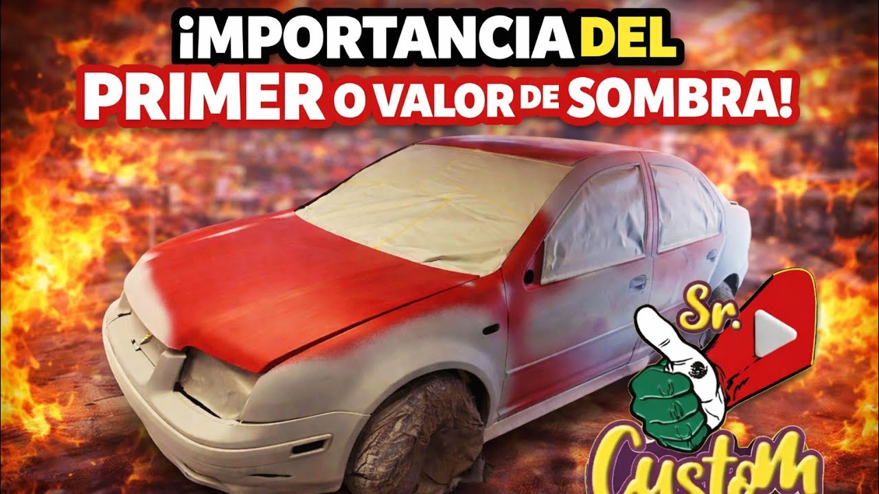 Para que es el primer o valor de sombra | Sr. Custom | @aerografiamanodemono 