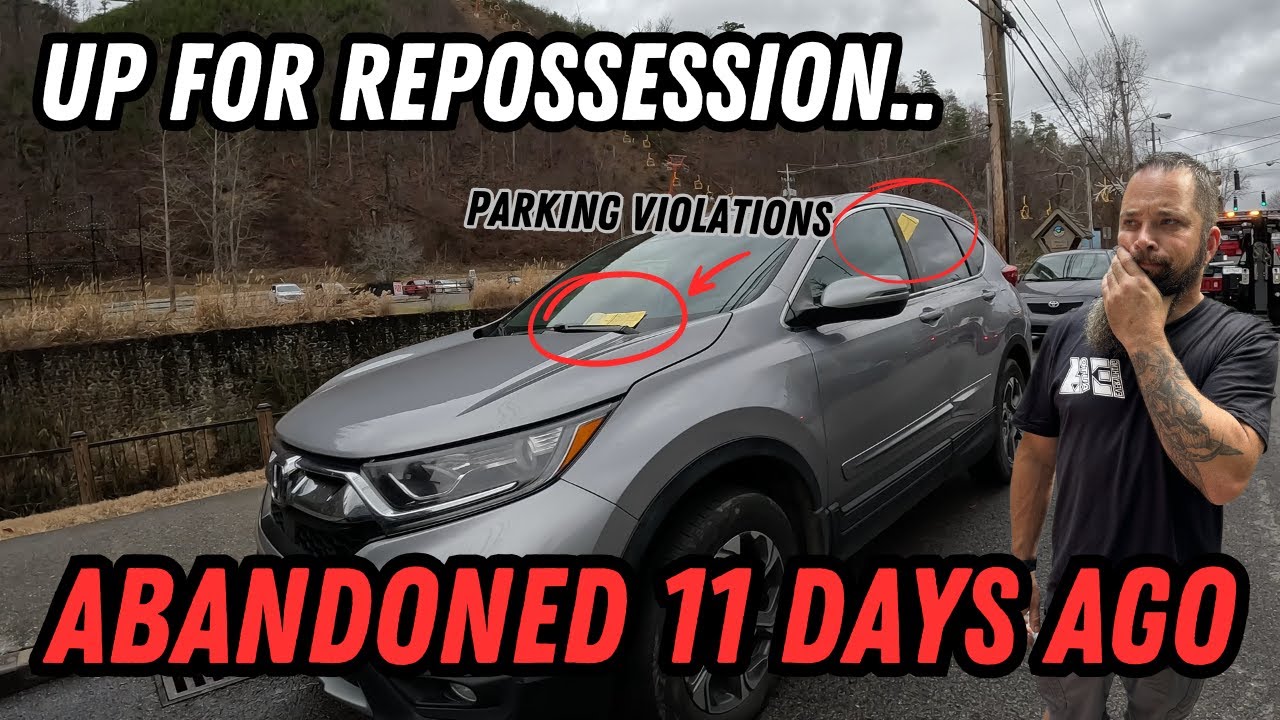 Up For Repo & Abandoned 11 Days Ago | Winching & Repos