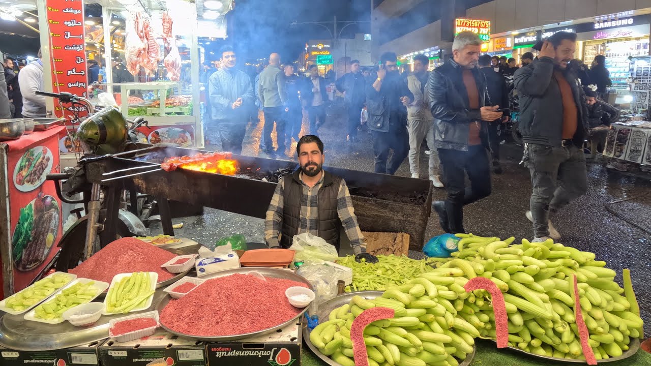 Ramadan Nights in Slemani Bustling Grand Bazaar | Kurdistan - Iraq