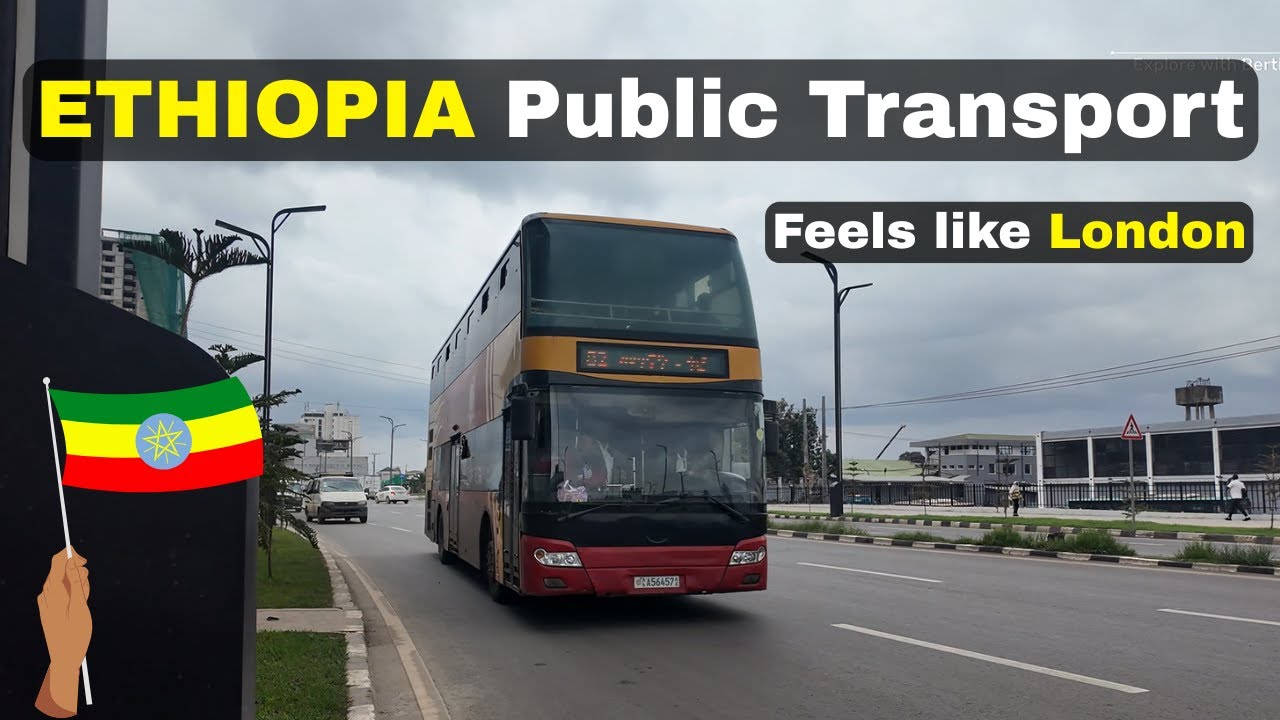 Эфиопия с лучшим общественным транспортом! Африка меняется