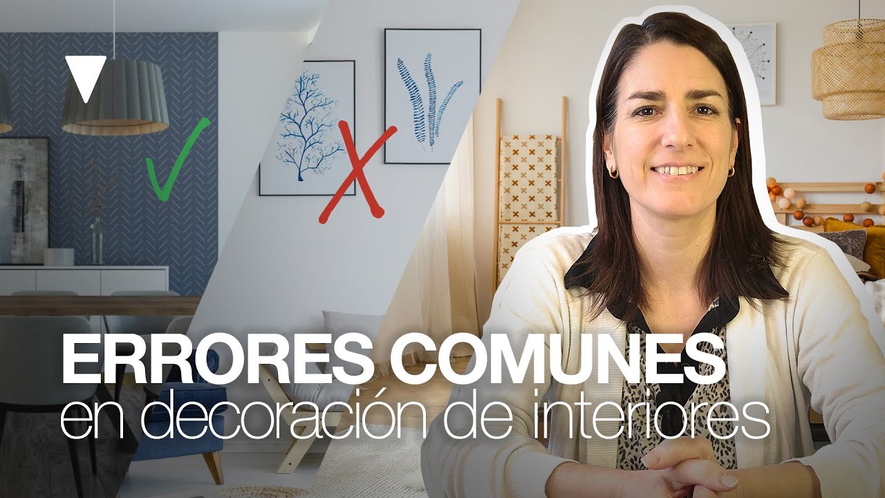 ⛔ ERRORES comunes en DECORACIÓN  de INTERIORES