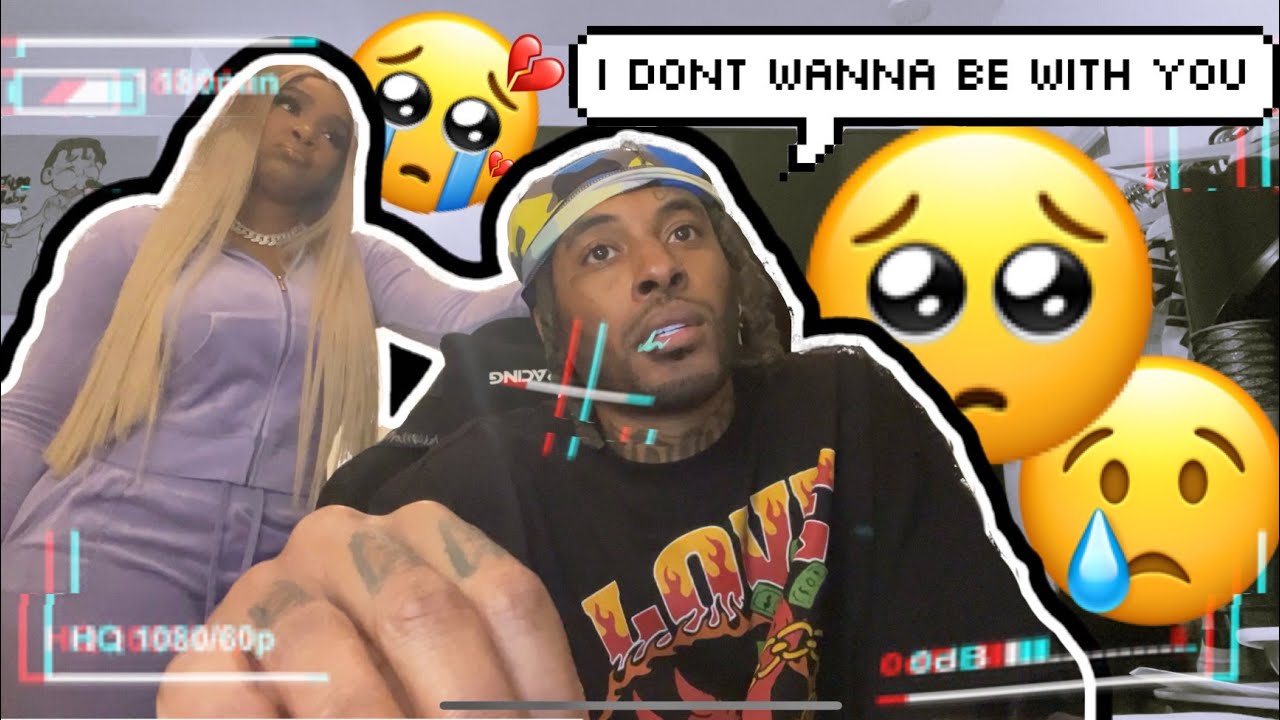 I'M NOT HAPPY ANYMORE PRANK ON GIRLFRIEND **BAD IDEA**