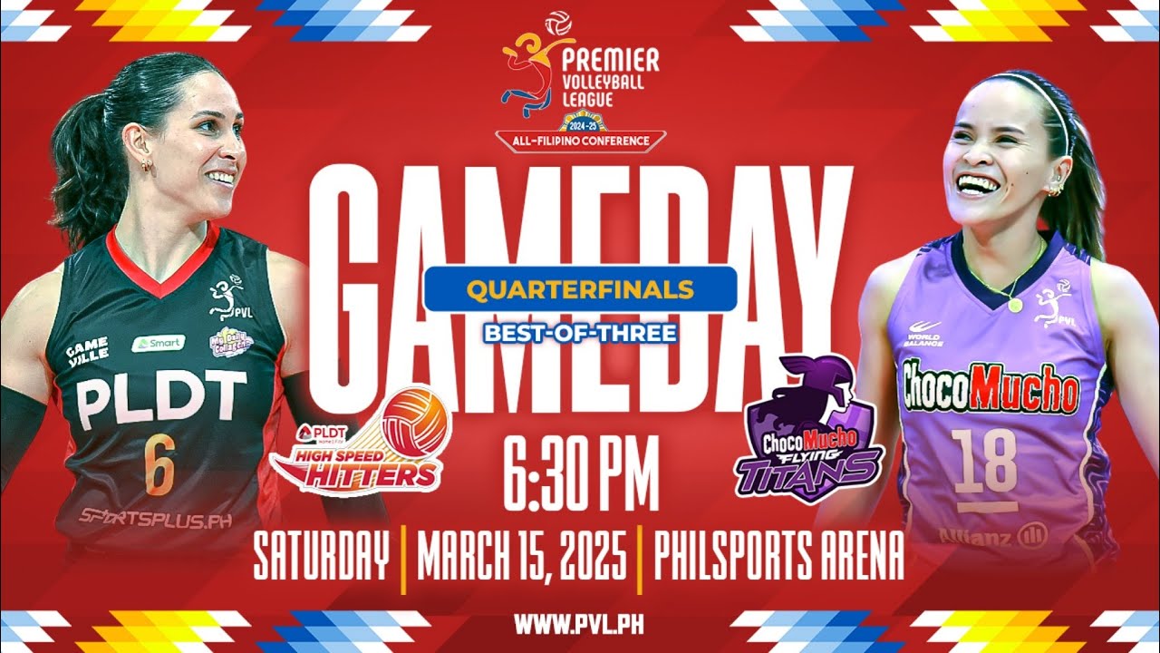 PLDT HOME vs. CHOCO MUCHO - Full Match | Quarterfinals | 2024-25 PVL All-Filipino Conference