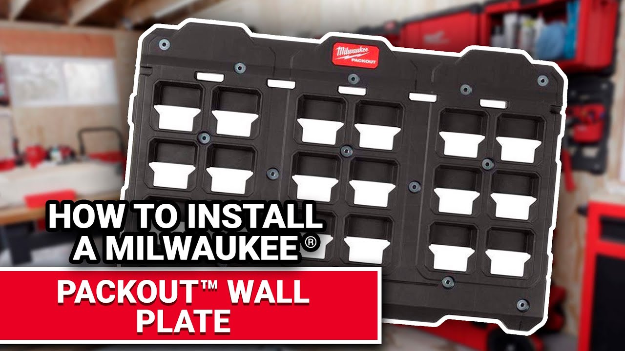 How To Install A Milwaukee® PACKOUT™ Wall Plate - Ace Hardware