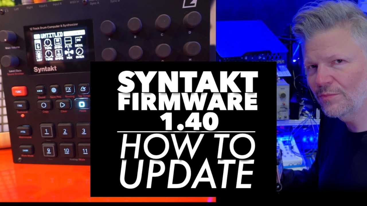 Elektron #syntakt  1.40 Firmware Install