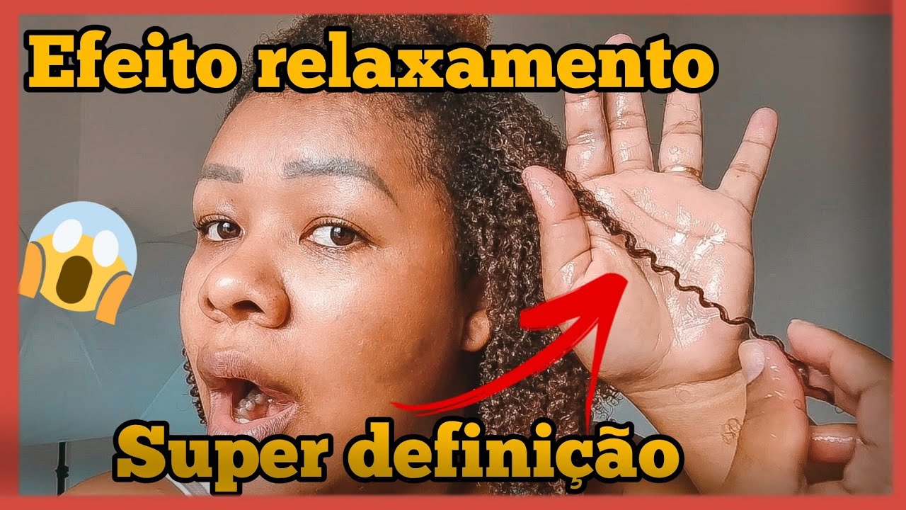 🖤 Testei a gelatina mais cachos da Skala de 1kg no meu cabelo crespo | Definição e fixação