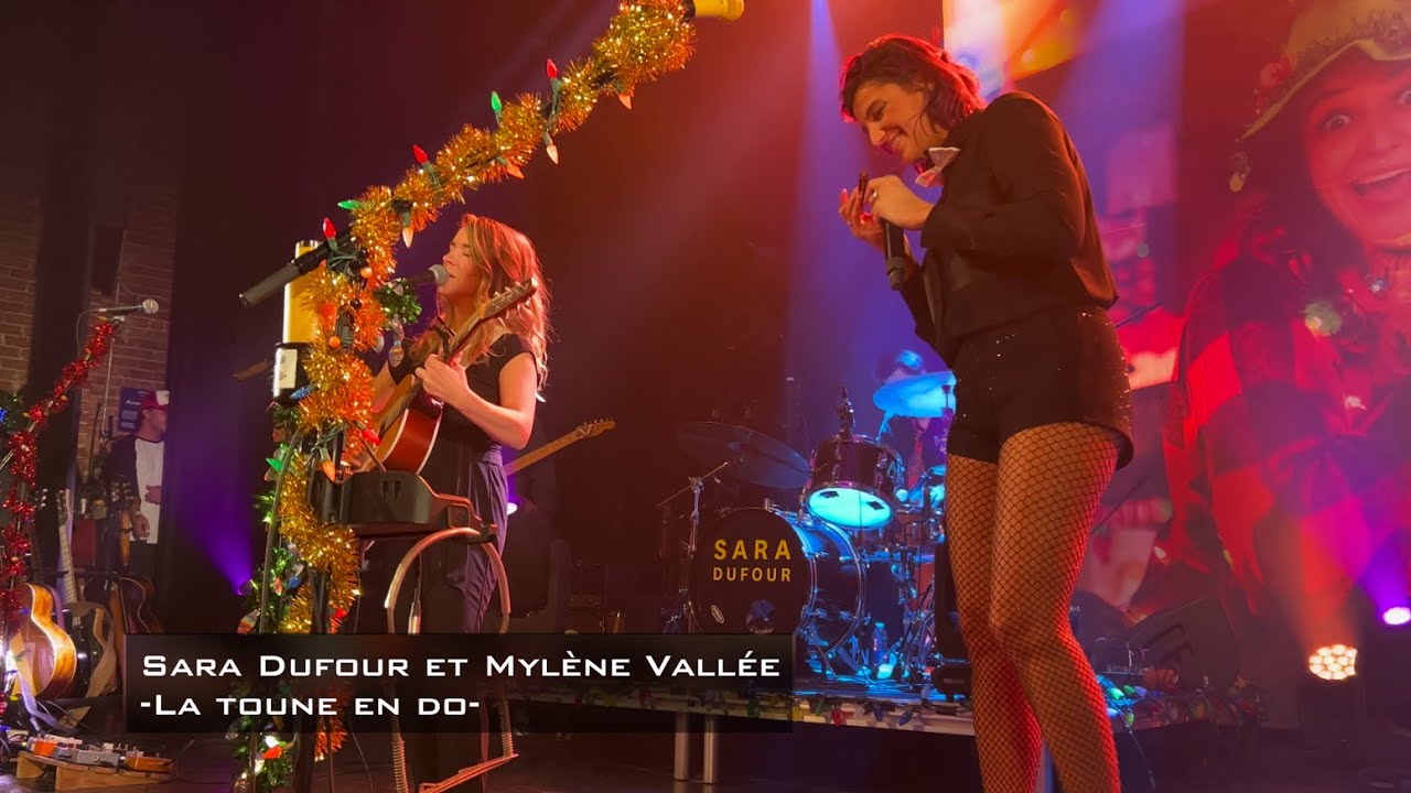 Sara Dufour et Mylène Vallée à l'Impérial Bell de Québec, le 28 décembre 2022-La toune en do-