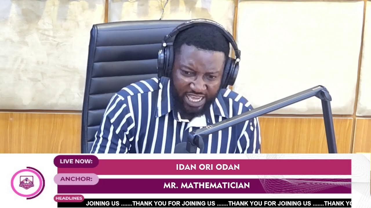 IDAN ORI ODAN PELU MR. MATHEMATICIAN