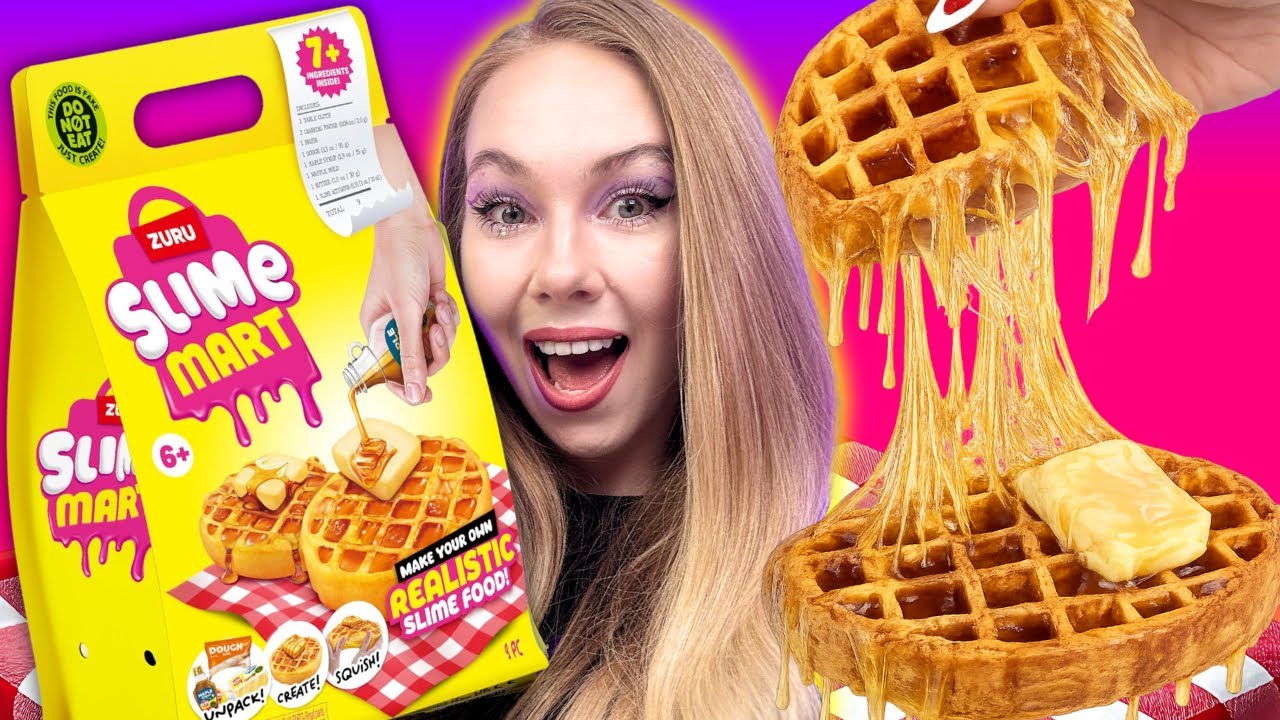 Robię GOFRY Slime Mart 🧇 | ZURU | Slime Mart | Pattje
