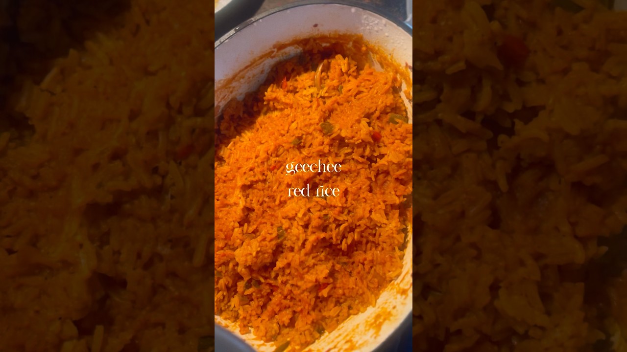 Gullah geechee red rice - vegetarian 