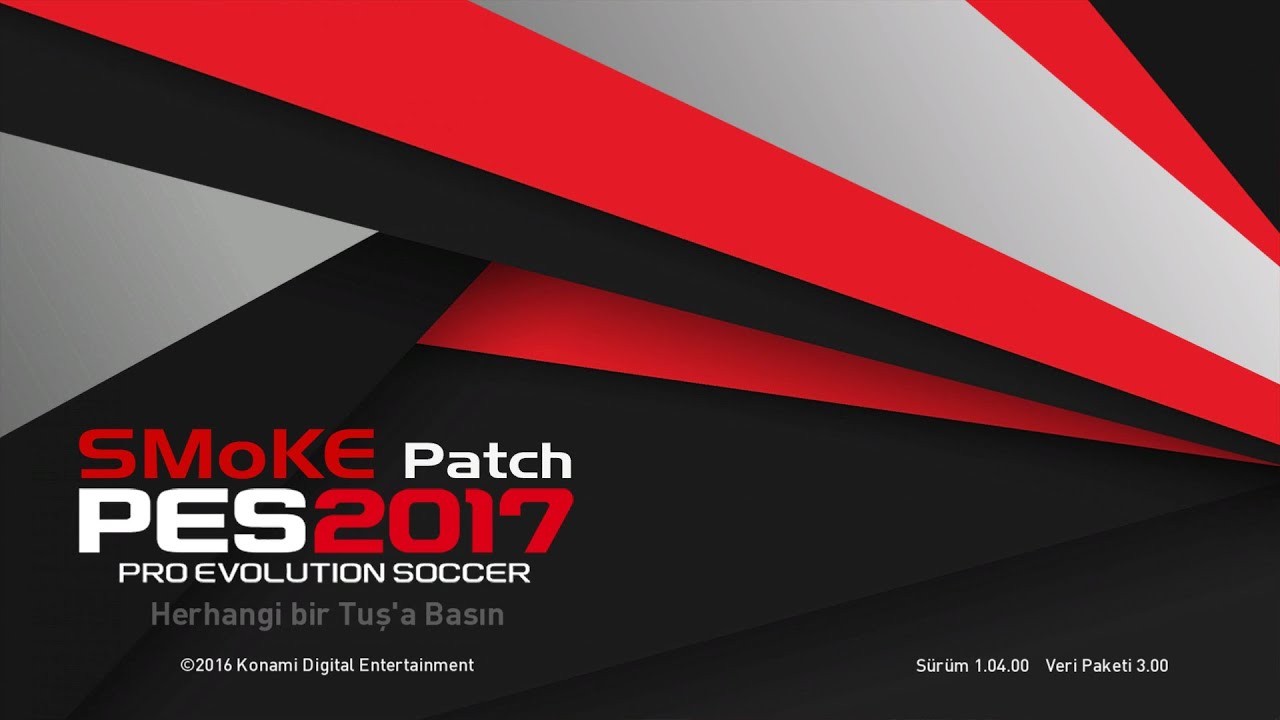 PES 2017 SMOKE PATCH V9.5 ( 2016/2017 SEASON )