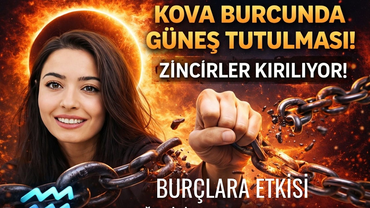 KADERSEL UYANIŞ BAŞLIYOR ! 17 Şubat Güneş Tutulması / Burçlara Etkisi