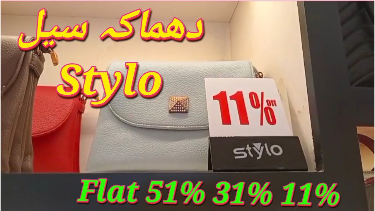 Stylo 51% & 31% OFF Sale. Bags & Clutches Collection 2025