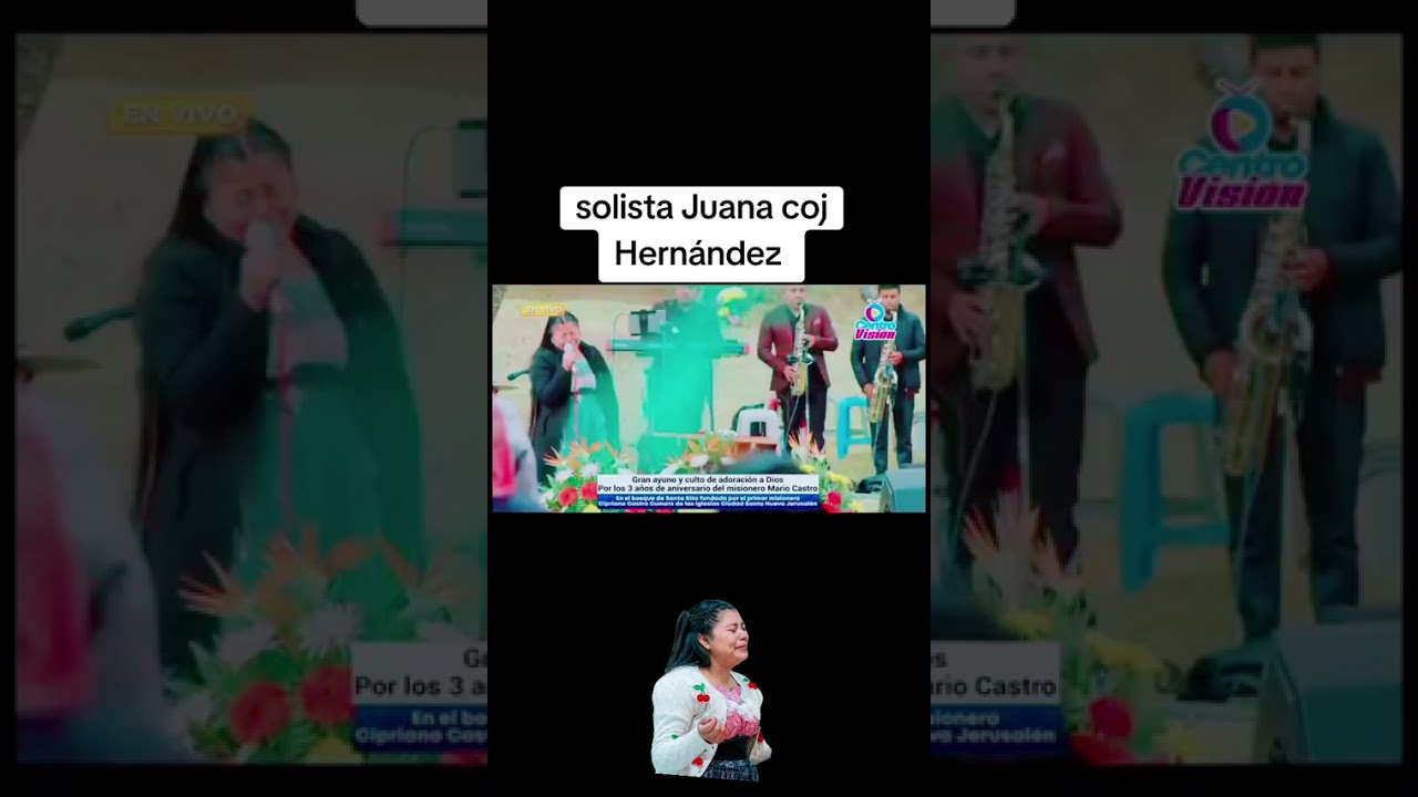 Solista Juana coj Hernández 