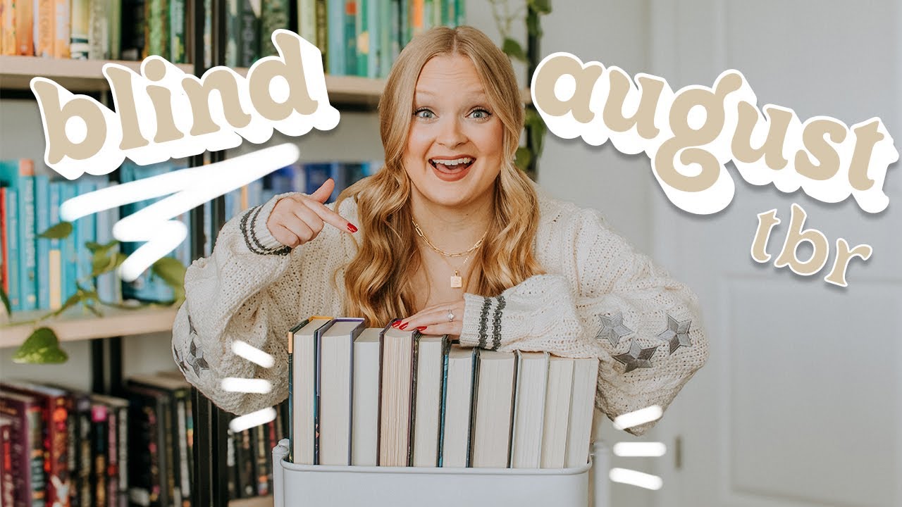 BLINDLY CHOOSING MY AUGUST TBR \\ friends pick what I read, random number generator & fall books! 🍂✨