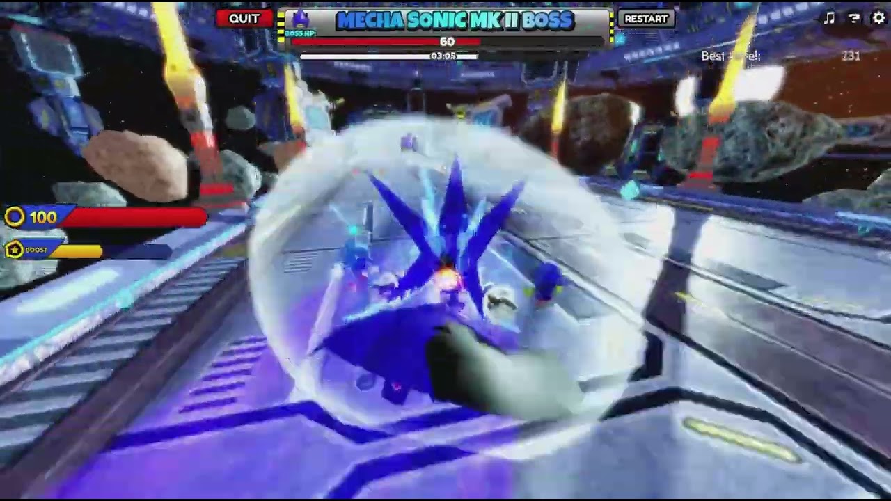 Metal Sonic VS Mecha Sonic