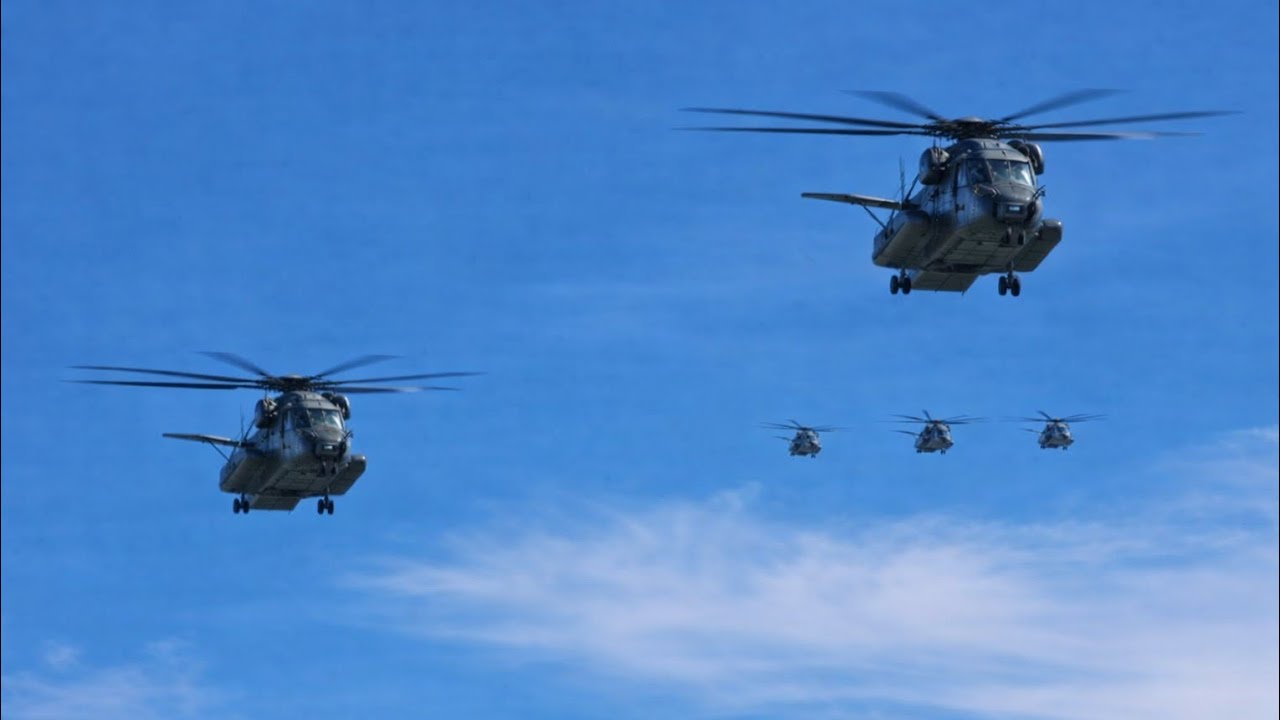 US Marines Airdrop Supplies | Desert Combat Exercise Twentynine Palms