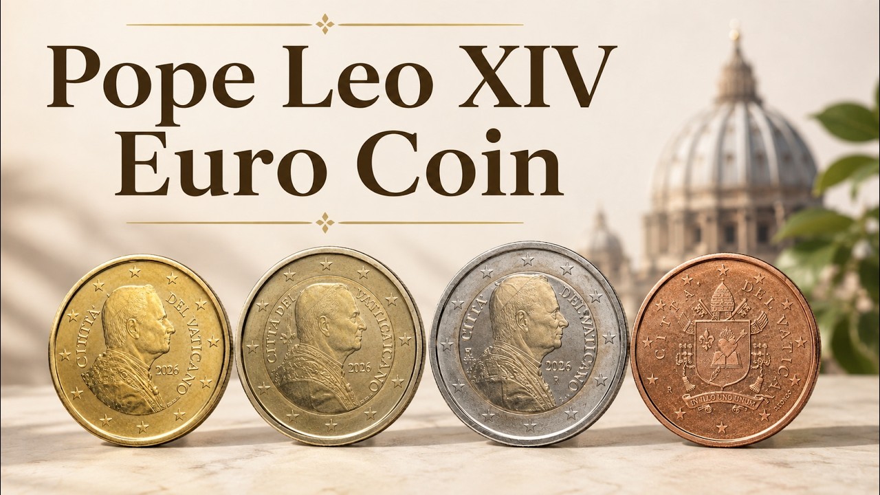 Pope Leo XIV&rsquo;s First Vatican Euro Coins | New 2026 Coin Set Revealed