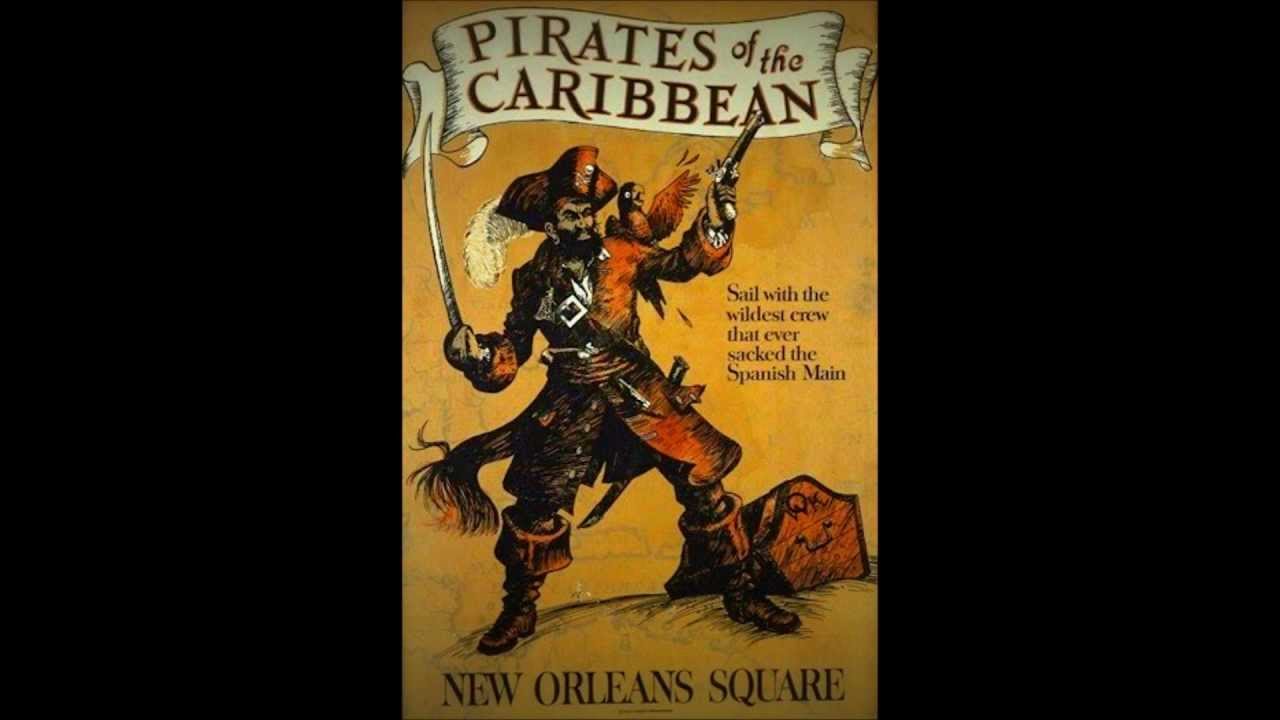 Yo Ho A Pirate's Life For Me - The Pirates Of The Caribbean (Full Ride Audio)