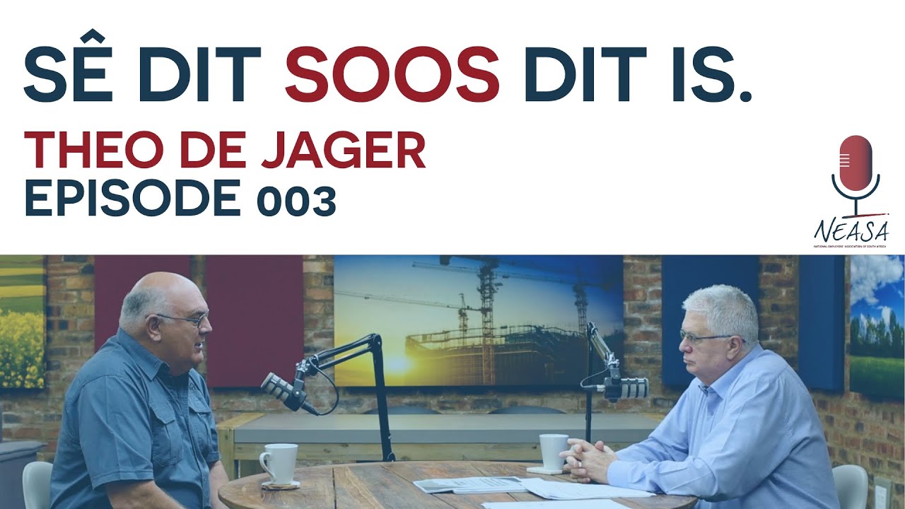 Sê dit soos dit is. Episode 003: Theo de Jager- Boere Issues