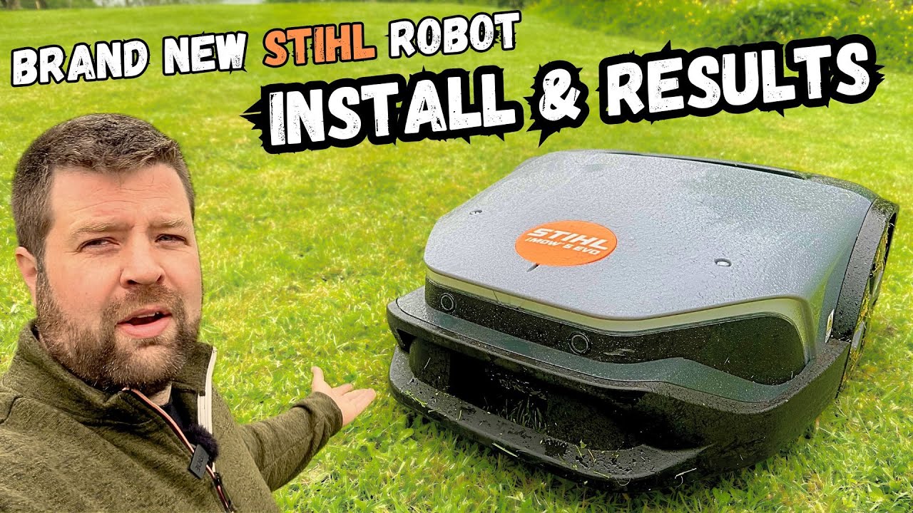 Совершенно новая роботизированная газонокосилка STIHL iMow EVO — как установить и как это работает
