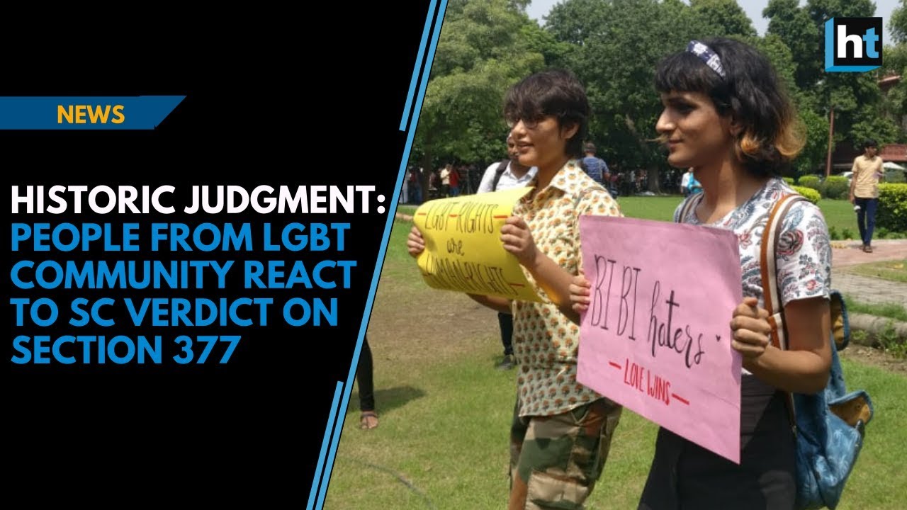 Historic Judgement: People from LGBT Community react to SC Verdict on Section 377