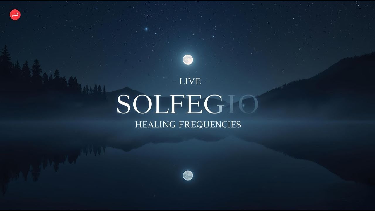 🔴 24/7 Solfeggio Healing Frequencies Live | Miracle Tones for Sleep, Meditation & Chakr