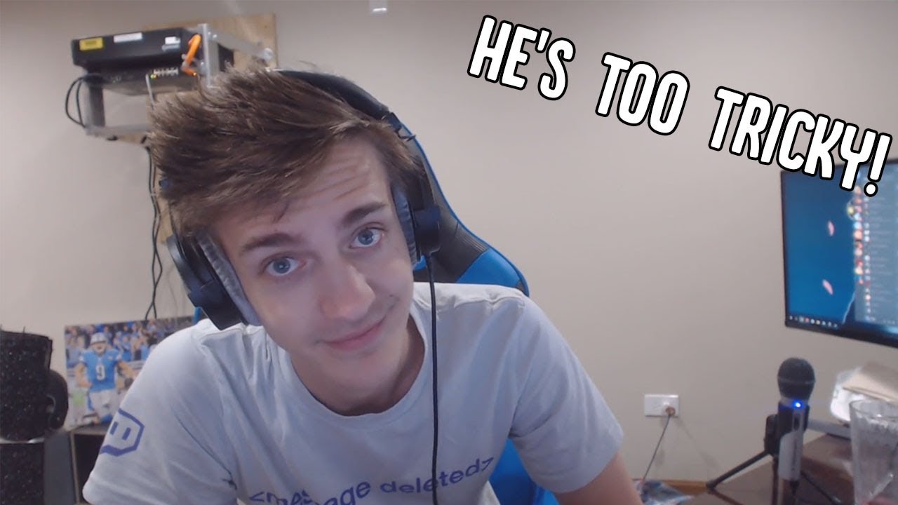 Playing Against Ninja is TRICKY | (FORNITE BR)