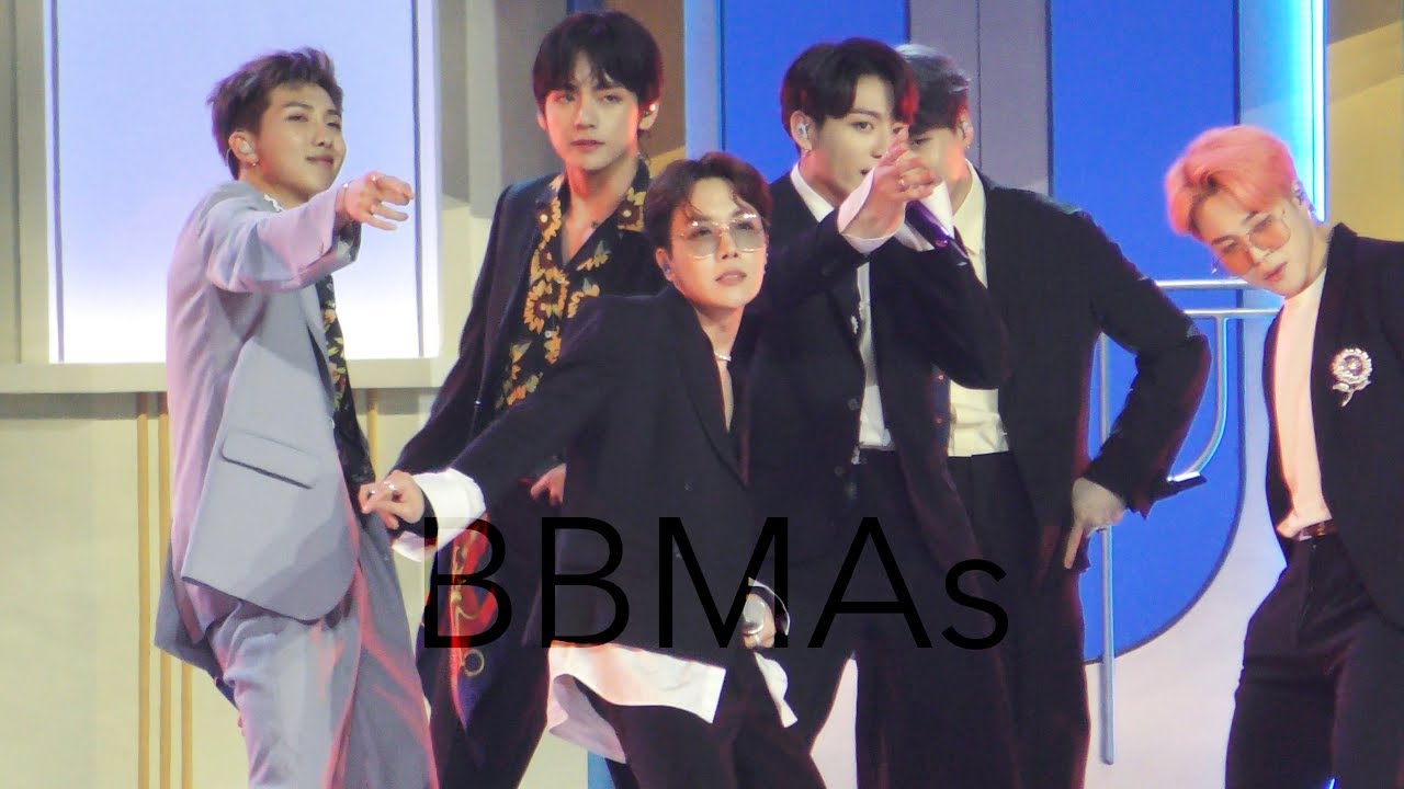 190501 BBMAs | 작은 것들을 위한 시 Boy With Luv 4K | 제이홉 직켐 J-Hope Focus