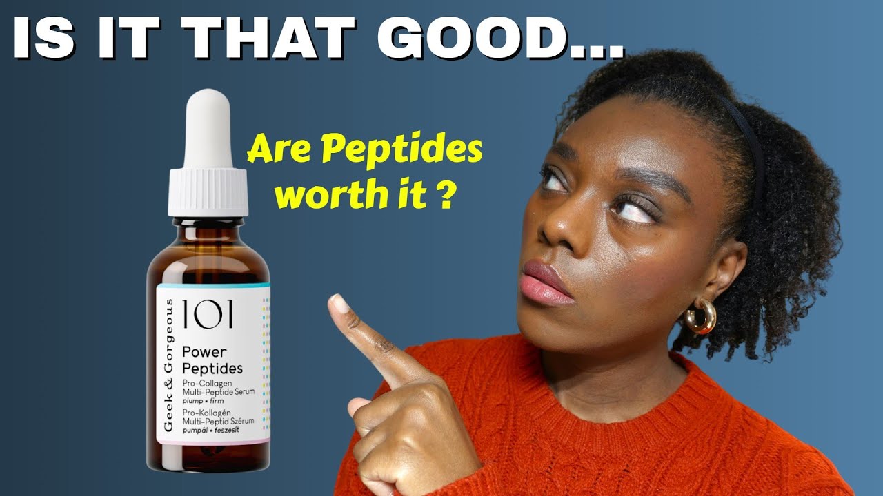Geek & Gorgeous Power Peptides Serum - anti-aging and nice complexion -My review after 2 months
