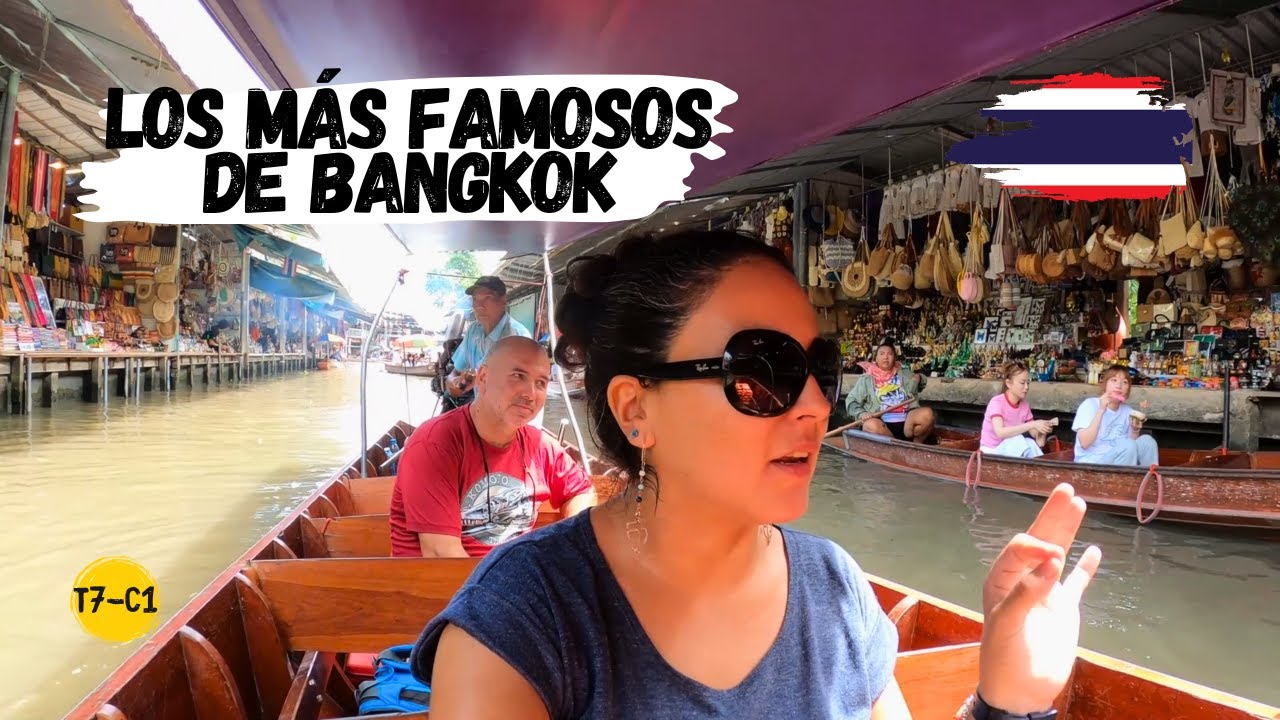 🔔CONOCIMOS los 3 MERCADOS más FAMOSOS DE BANGKOK - TAILANDIA ✅
