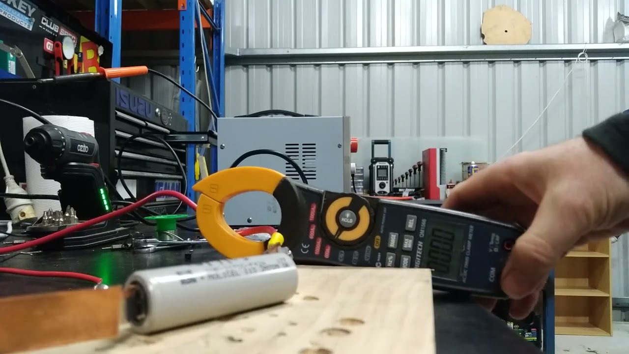 Copper tape helps nickel tabs carry more current!*