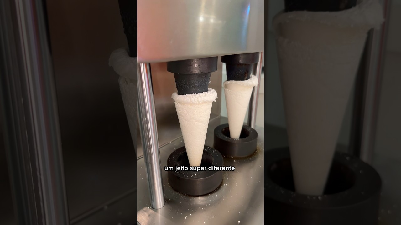 NOVIDADE EM PORTO ALEGRE: Tapioca em cone da Konioca 😱 tu provaria?