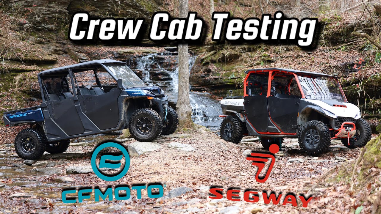 CFMOTO UFORCE 1000XL vs 2024 Segway UT10 Crew Trail Testing