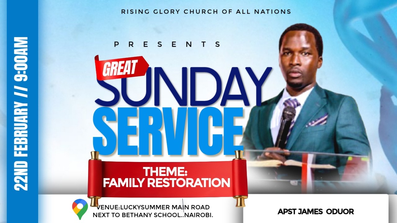 GREAT SUNDAY SERVICE|| RESTORATION OF FAMILIES ||22/02/2026.