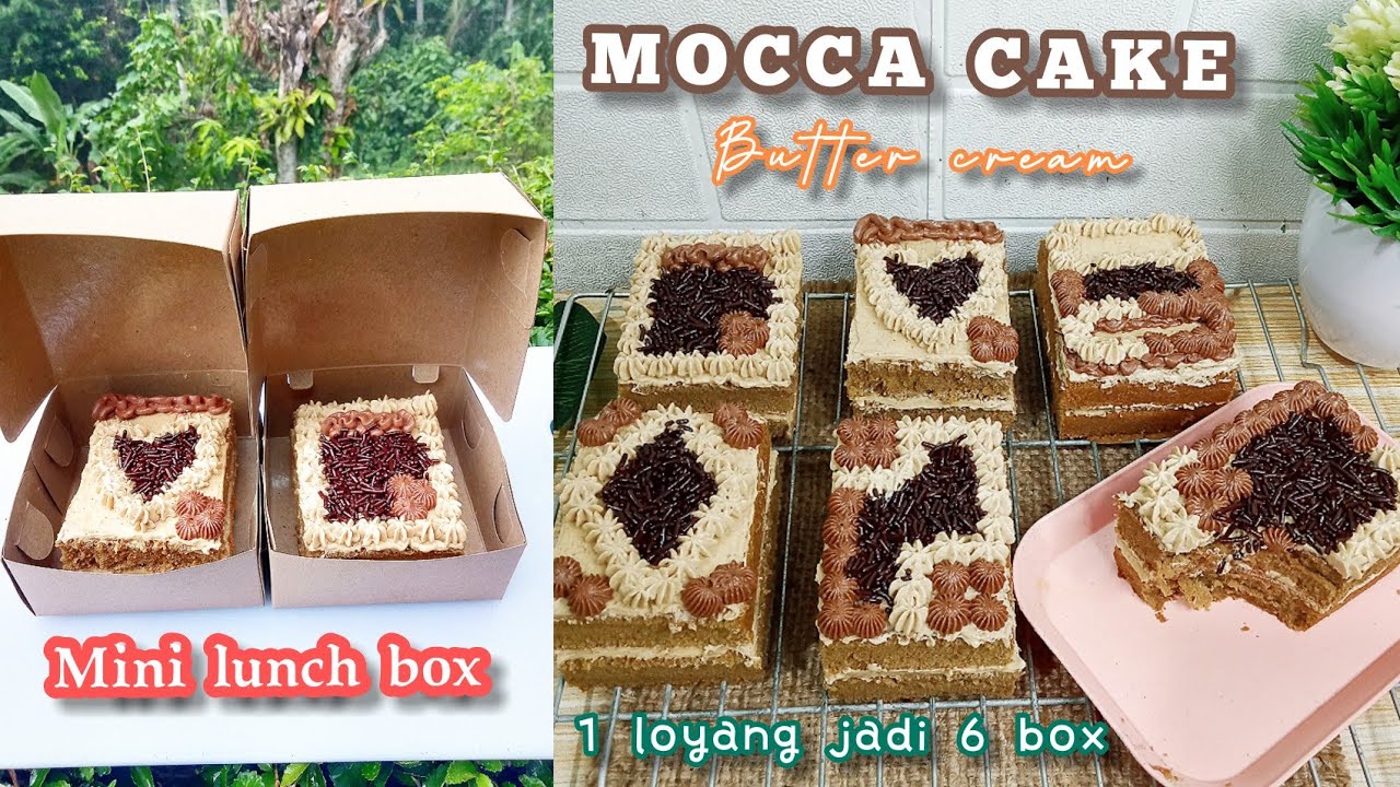MOCCA CAKE BUTTER CREAM | MODAL CUMAN 5.000 AN RASA PREMIUM | METODE ALL IN ONE