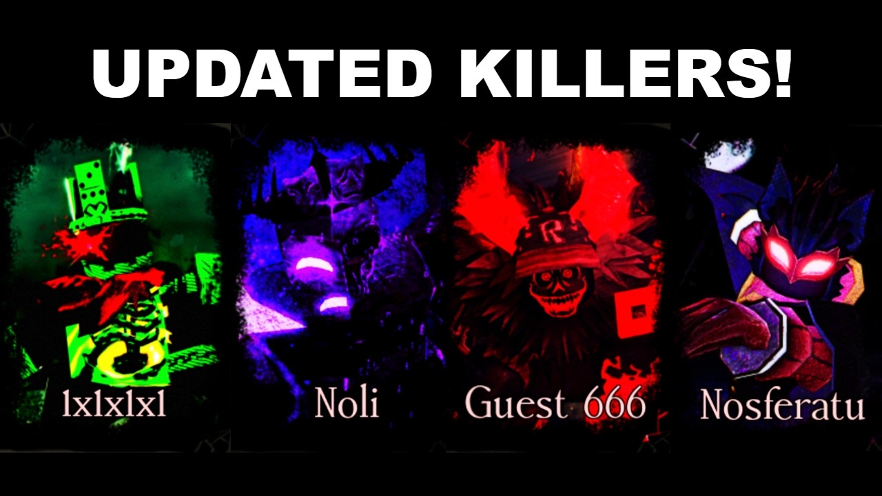WINNING WITH EVERY UPDATED KILLER in Forsaken (Isle Update)