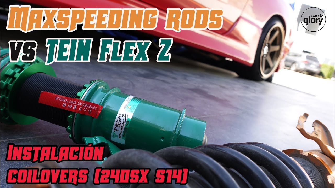 Comparando Coilovers: Maxspeeding rods vs Tein Flex Z (240SX S14)