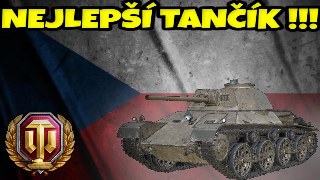 Wot cz - NEJLEPŠÍ ČESKOSLOVENSKÝ TANČÍK !!! - S tímto tankem se hraje luxusně !!!