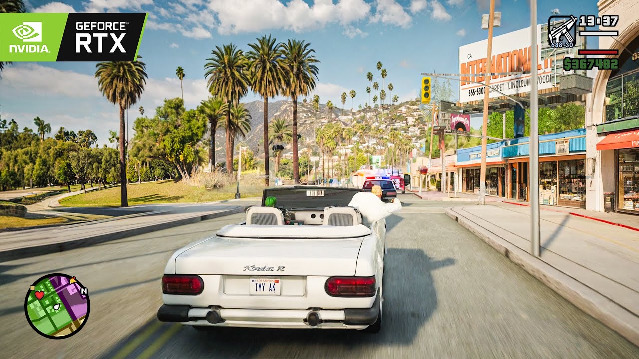 Финальная миссия «End of The Line» в GTA San Andreas на RTX 4090 в разрешении 4K! Графика GTA SA ...