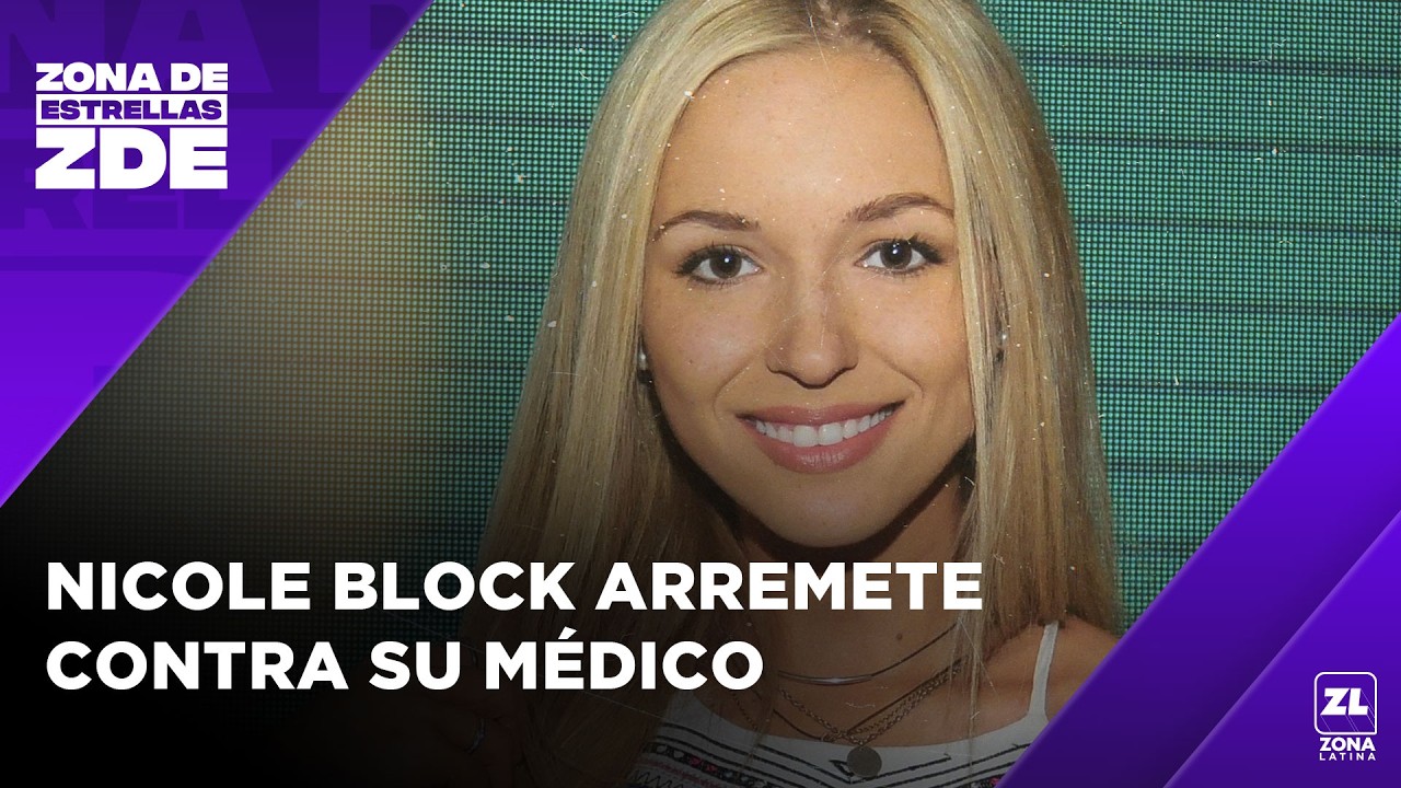 Nicole Block FUNÓ al DOCTOR VIDAL por 