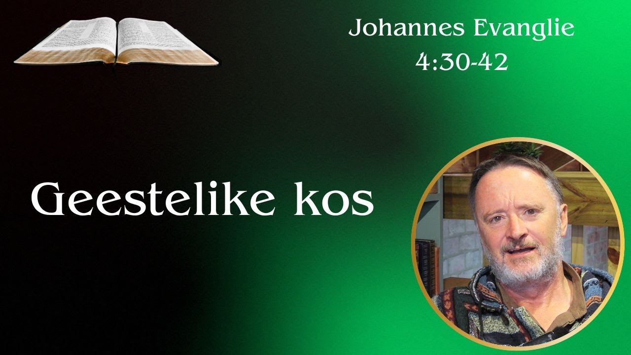 Geestelike kos (Joh 4:30-42) | Vita Dei 694