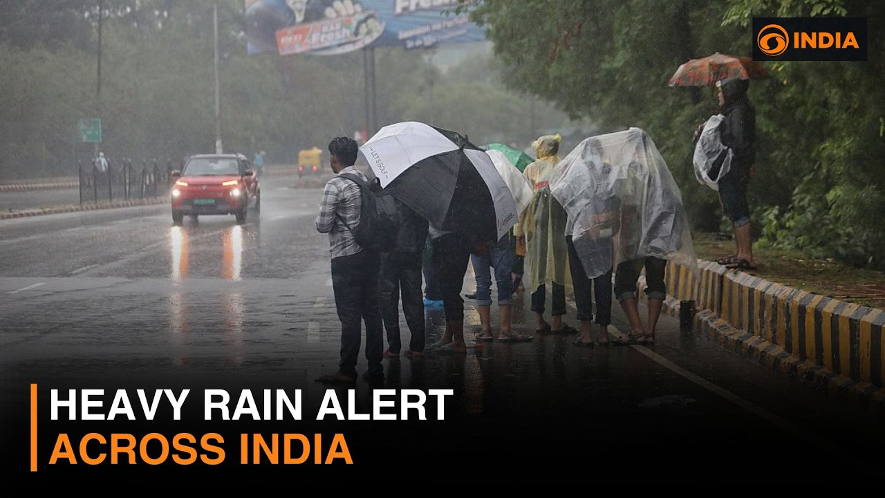 Heavy Rain Alert: Orange Alert in Uttarakhand | Monsoon to Intensify Across North India