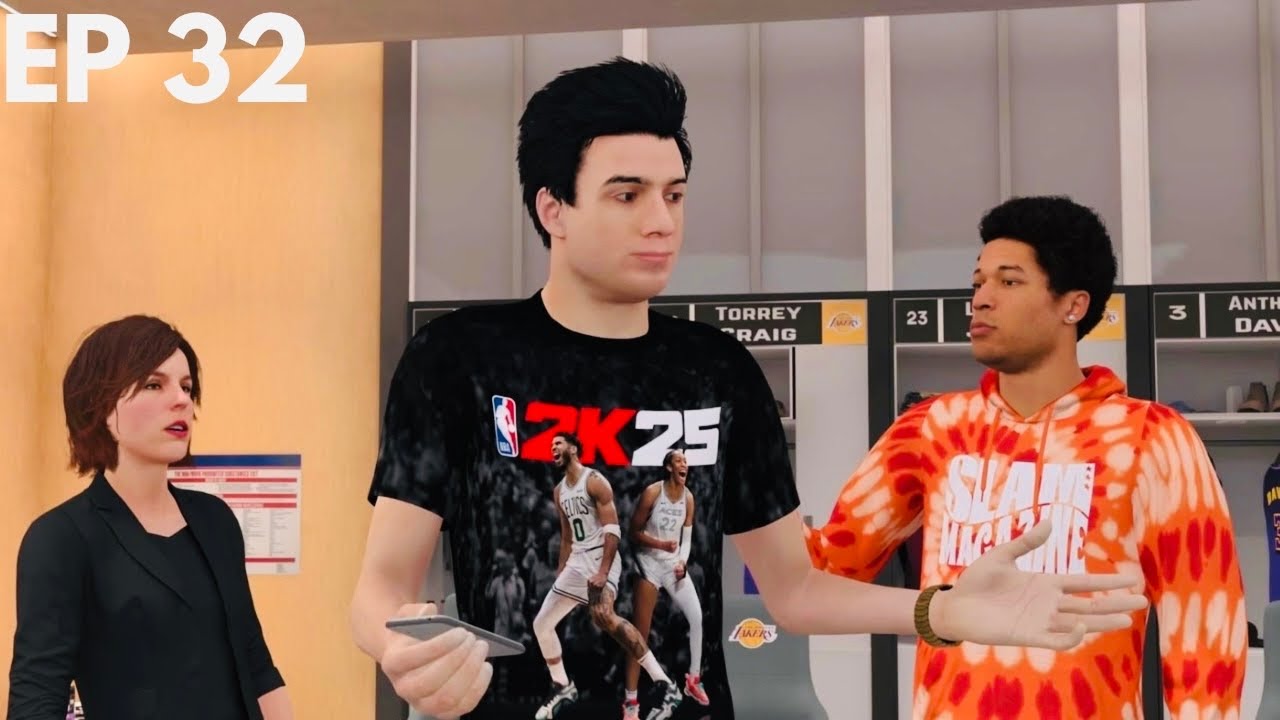 NBA 2K25 My Career #32 - MAVERICKS at LAKERS | Key Game MP and Luka Epic Duel