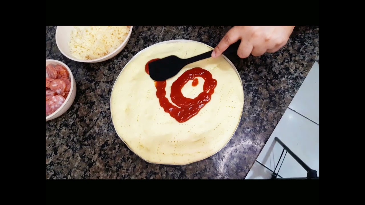 🍕 Pizza de liquidificador fácil e rápida!▶️ Assista e se inscreva no canal