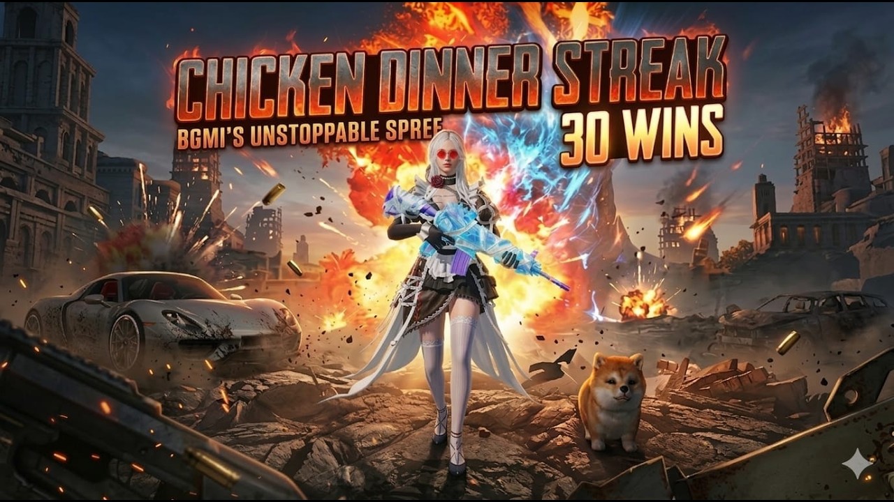 CHICKEN DINNER STREAK WITH EVILGIRL LIVE #bgmi #bgmilive #bgmishorts #trending