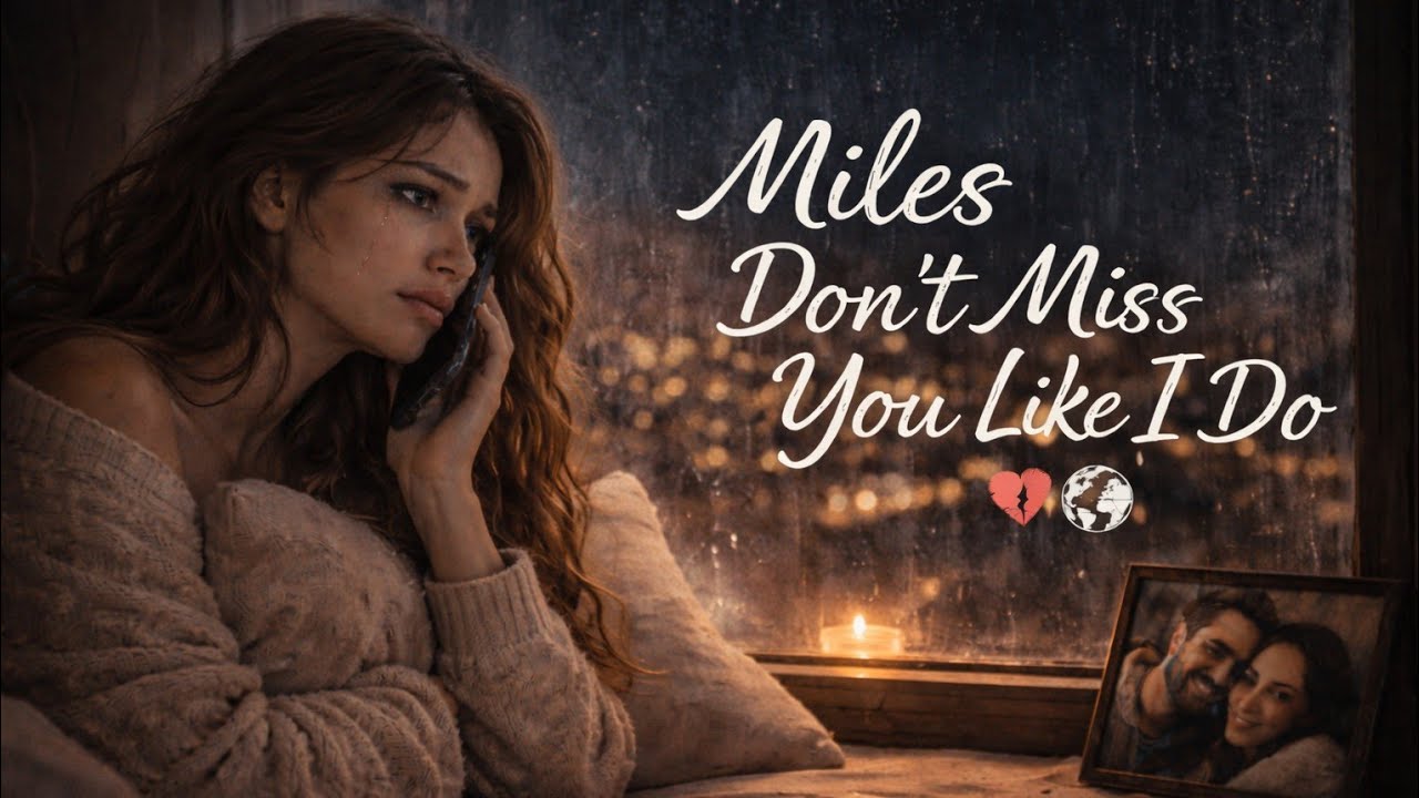 Miles Don’t Miss You Like I Do 💔 | Heartbreak Song (Lyrics)