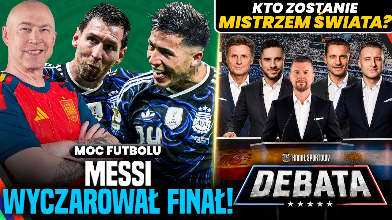 MOC FUTBOLU: ARGENTYNA W FINALE MUNDIALU, MESSI CZARUJE! + DEBATA: KTO ZOSTANIE MISTRZEM ŚWIATA?